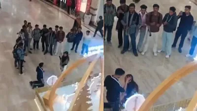 Ghaziabad Gaur Central Mall Incident (Image- Social Media)
