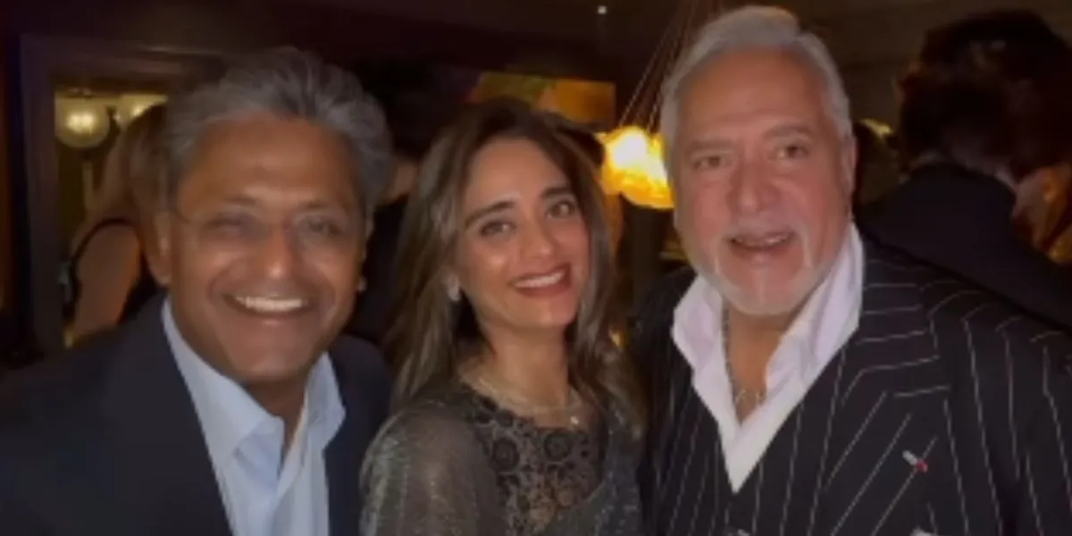 Lalit Modi Jokes With Vijay Mallya (Image- Social Media)