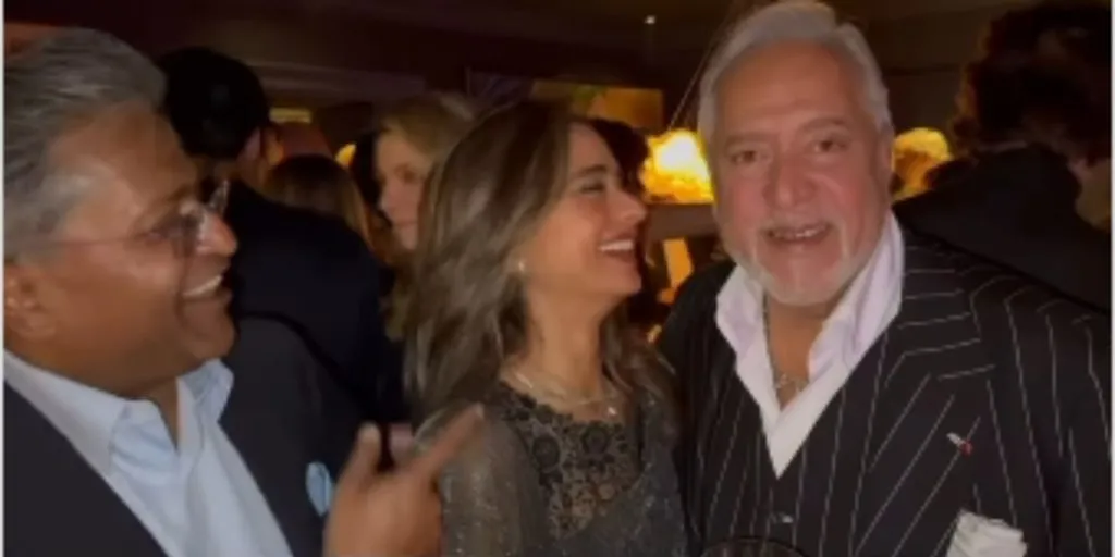 Lalit Modi Jokes With Vijay Mallya (Image- Social Media)