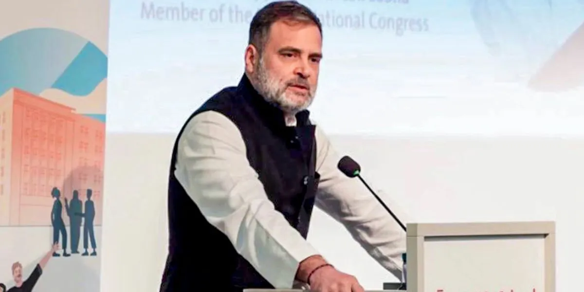 Rahul Gandhi in Germany speech
