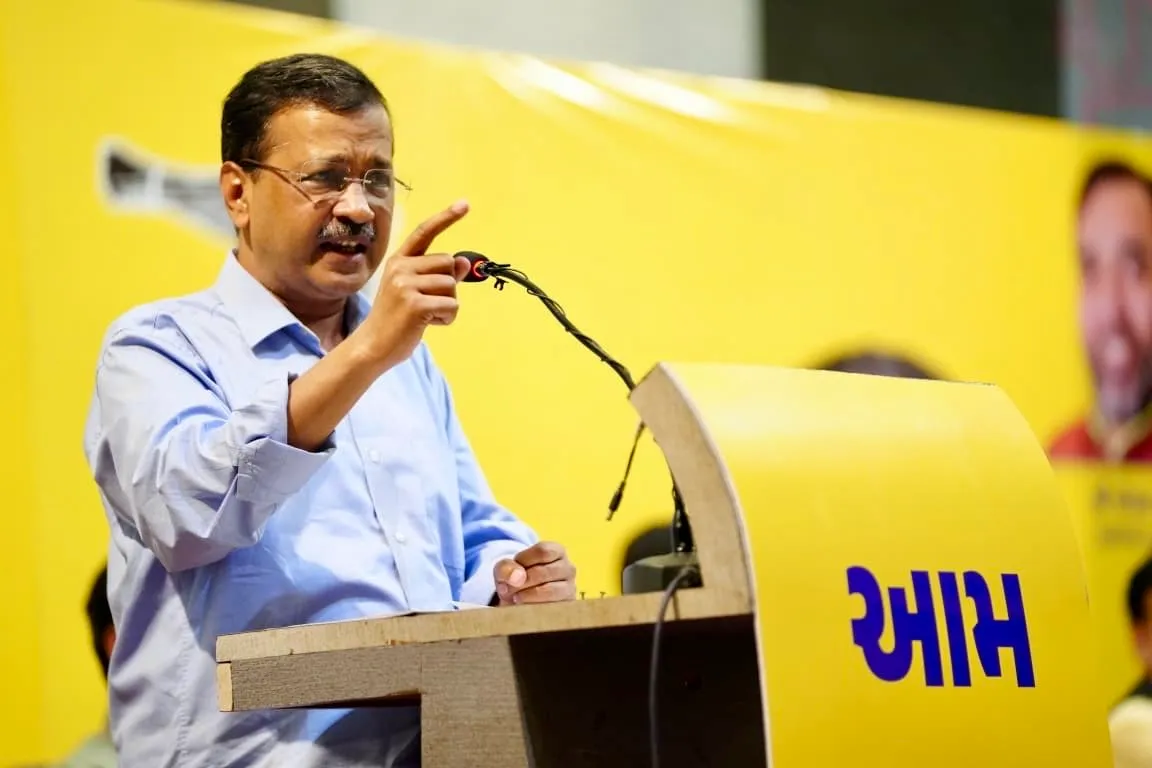 Kejriwal Gujarat visit