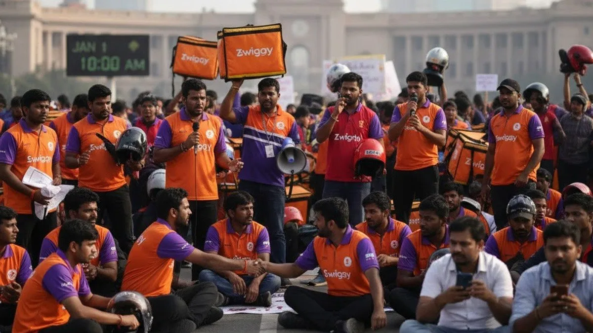 Gig Worker Strike on 31st Dec