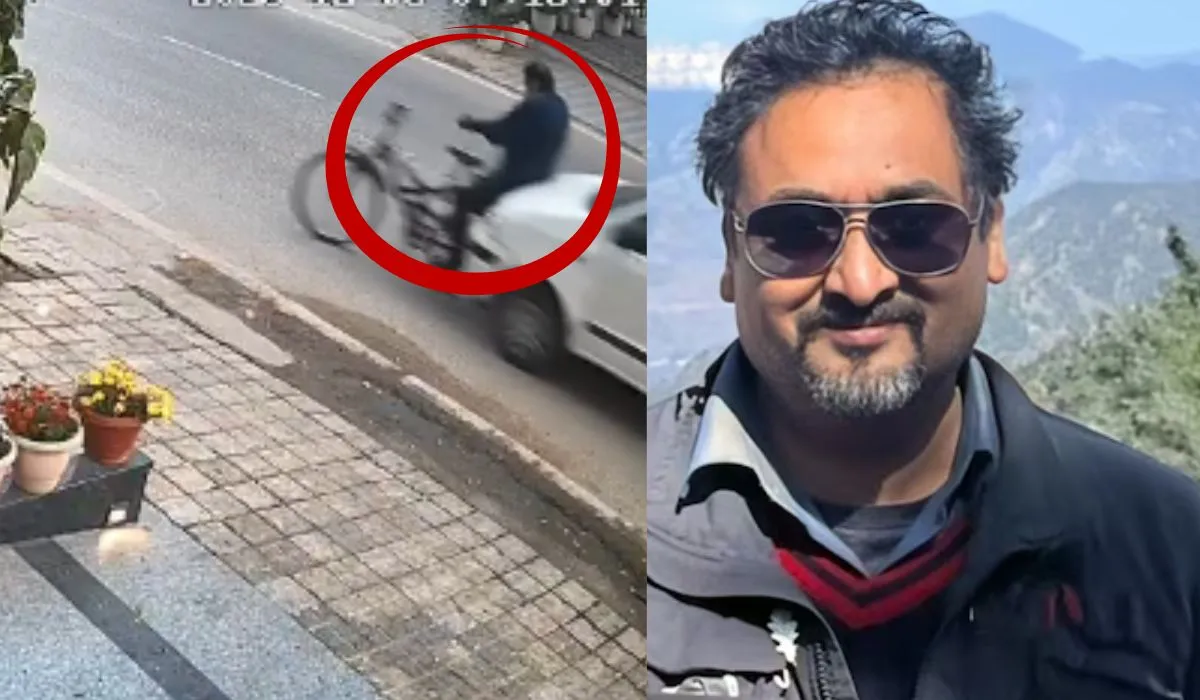 Gurugram Businessman Hit By Car