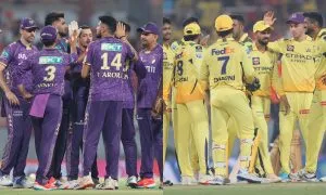 KKR के खिलाड़ी ने उड़ाई CSK ऑलराउंडर की धज्जियां, एक ओवर ही ओवर में ठोक डाली 6 बॉउंड्री