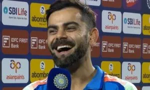 बीच मैदान कोहली ने उड़ाया जायसवाल का मजाक, जमकर लगाए ठहाके