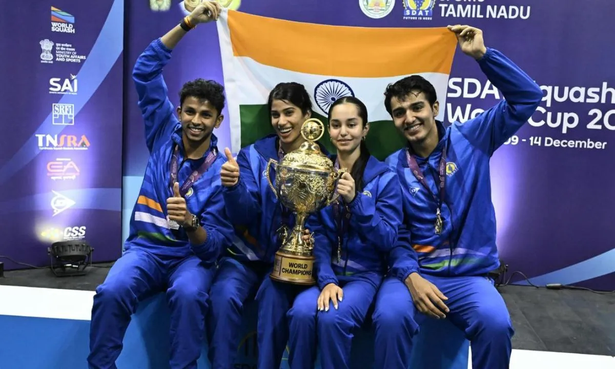 India Won Squash World Cup