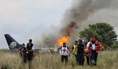 Mexico Navy Plane Crash