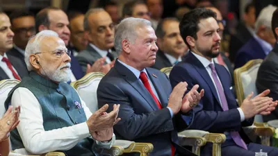 PM Modi Jordan Visit Highlights