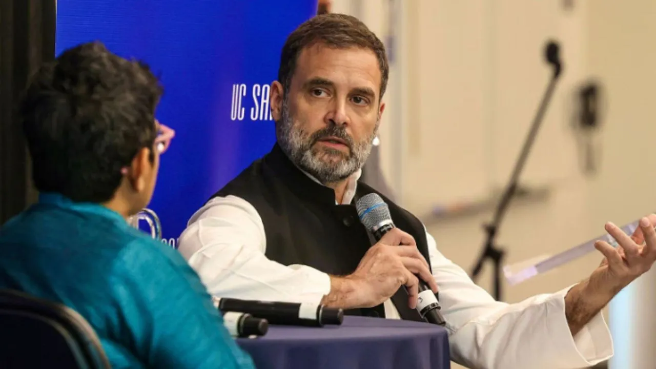 Rahul Gandhi in Germany speech (Image- Social Media)