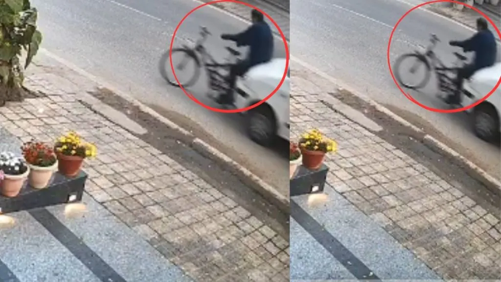 Gurugram Businessman Hit by Car (credit S-M)