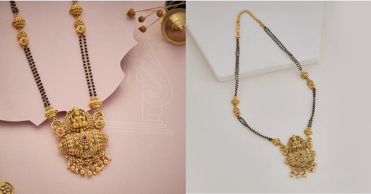 Black Beads Mangalsutra Designs( Source: Social Media)