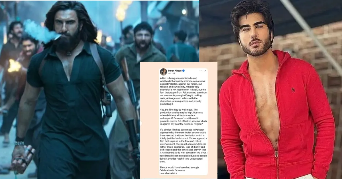 Imran Abbas Reaction On Dhurandhar