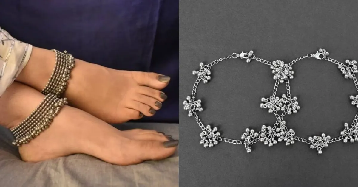 Oxidized Payal Design for Girls( Source: Social Media)