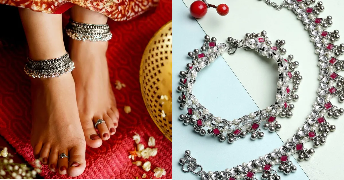 Oxidized Payal Design for Girls( Source: Social Media)