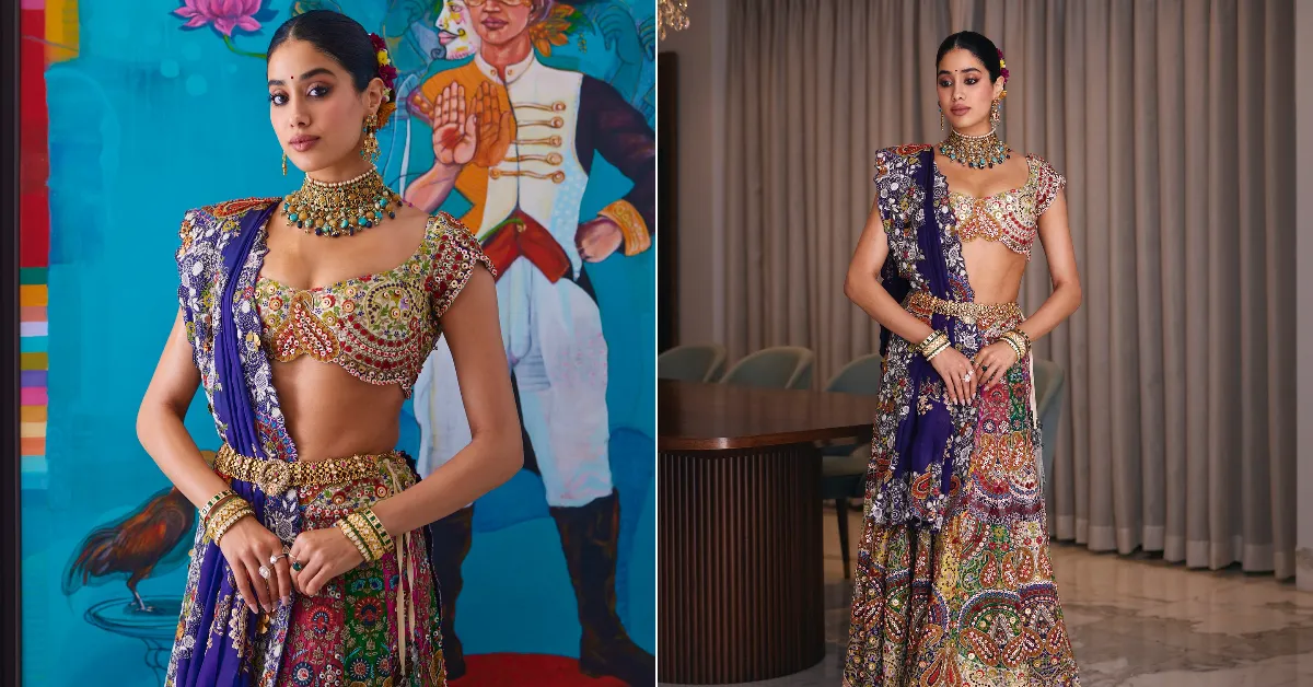 Janhvi Kapoor Lehenga Designs( Social Media)