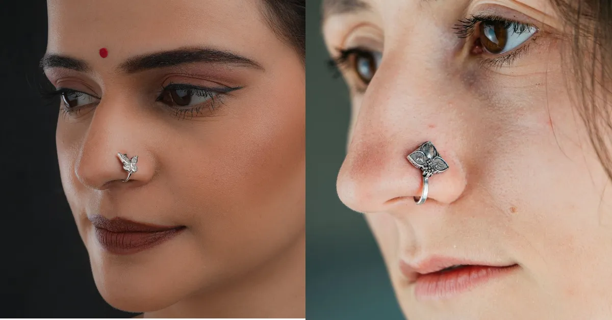 Silver Nose Ring Designs( Source: Social Media)