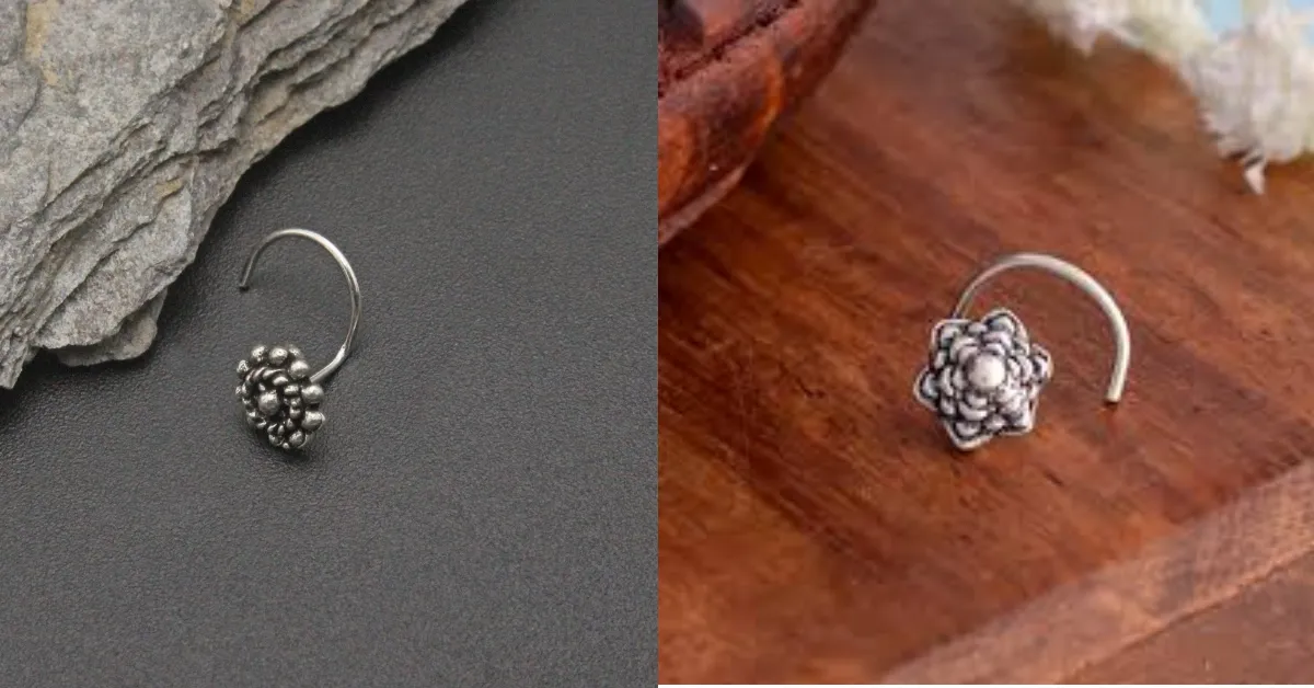 Silver Nose Ring Designs( Source: Social Media)