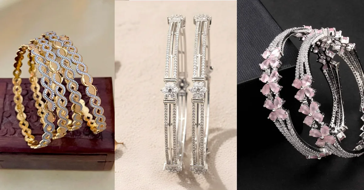 Silver Bangle Designs for Daily Use