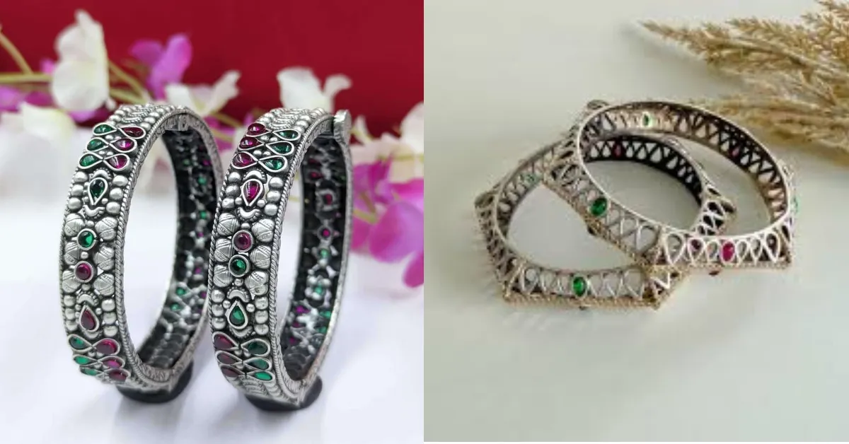 Silver Bangle Designs for Daily Use( Source: Social Media)