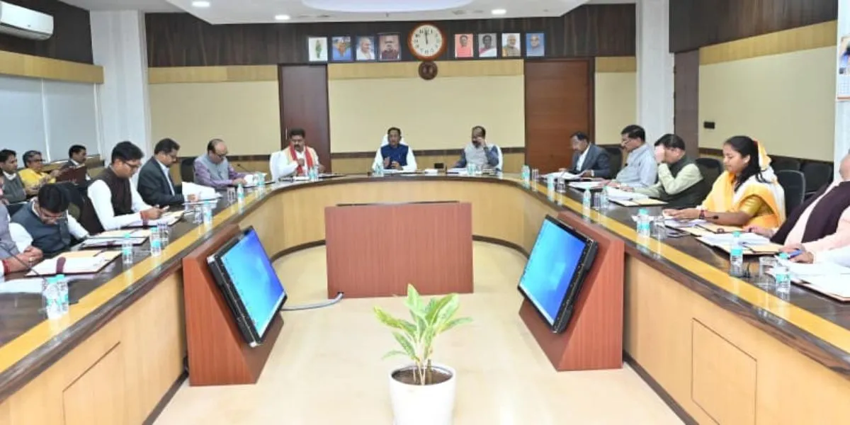 Chhattisgarh Cabinet Meeting