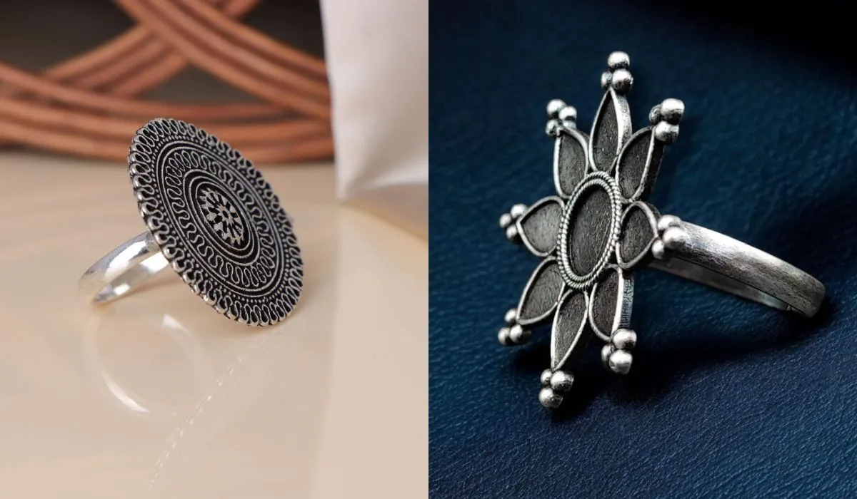 Chandi Ki Anguthi Designs: Classy Look के लिए 5 Latest Silver Ring ...