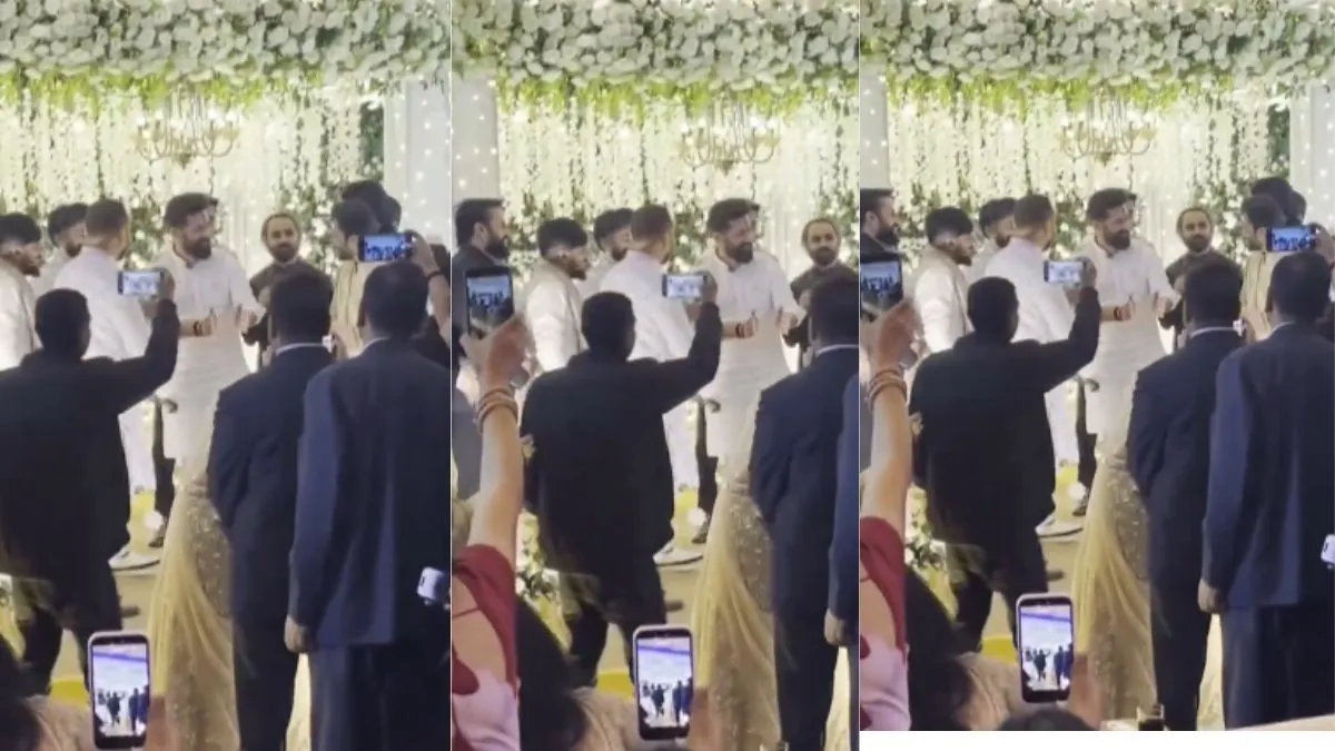 Chirag Paswan Dance Video (credit S-M)