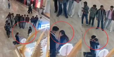 Ghaziabad Gaur Central Mall Incident (Image- Social Media)