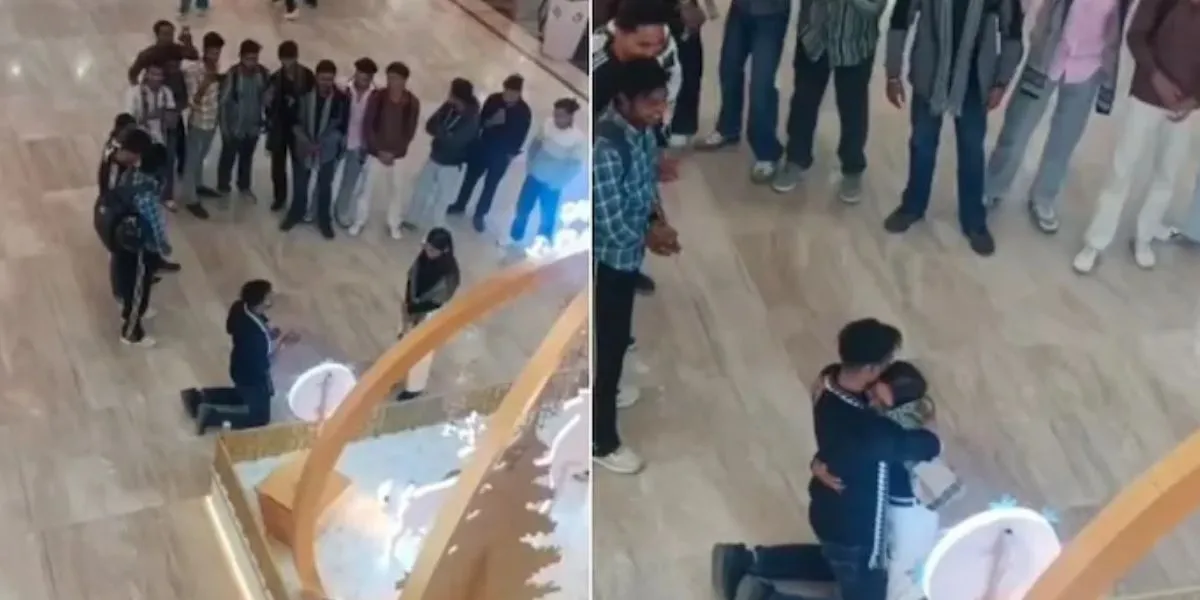 Ghaziabad Gaur Central Mall Incident (Image- Social Media)