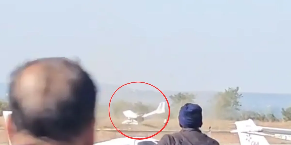 Madhya Pradesh Trainee Plane Crash (source s-m)