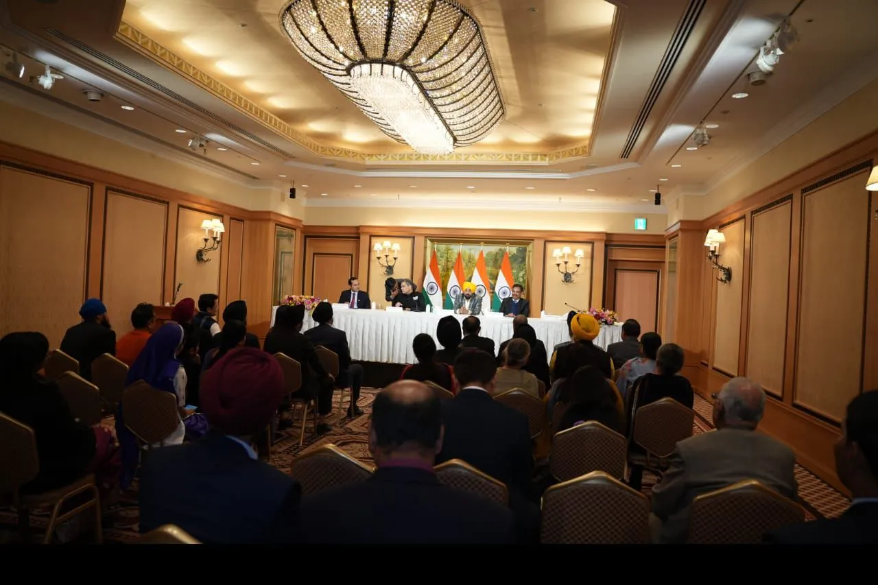 Punjab CM Bhagwant Mann In Japan