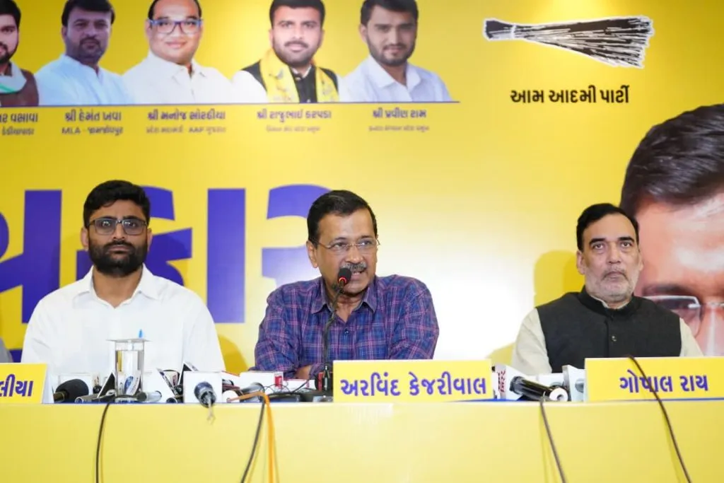 Kejriwal Gujarat visit