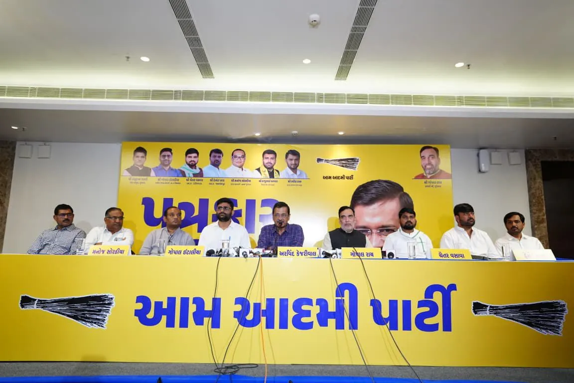 Kejriwal Gujarat visit