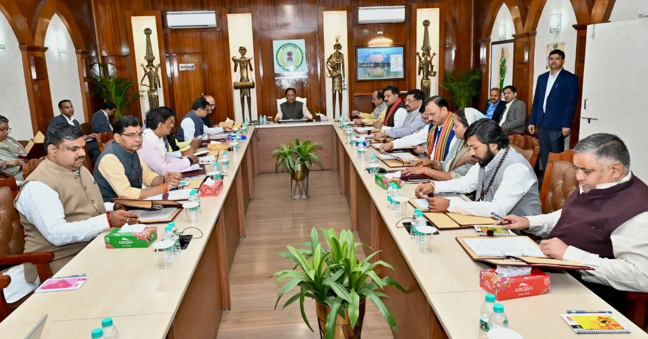 Chhattisgarh Cabinet Meeting