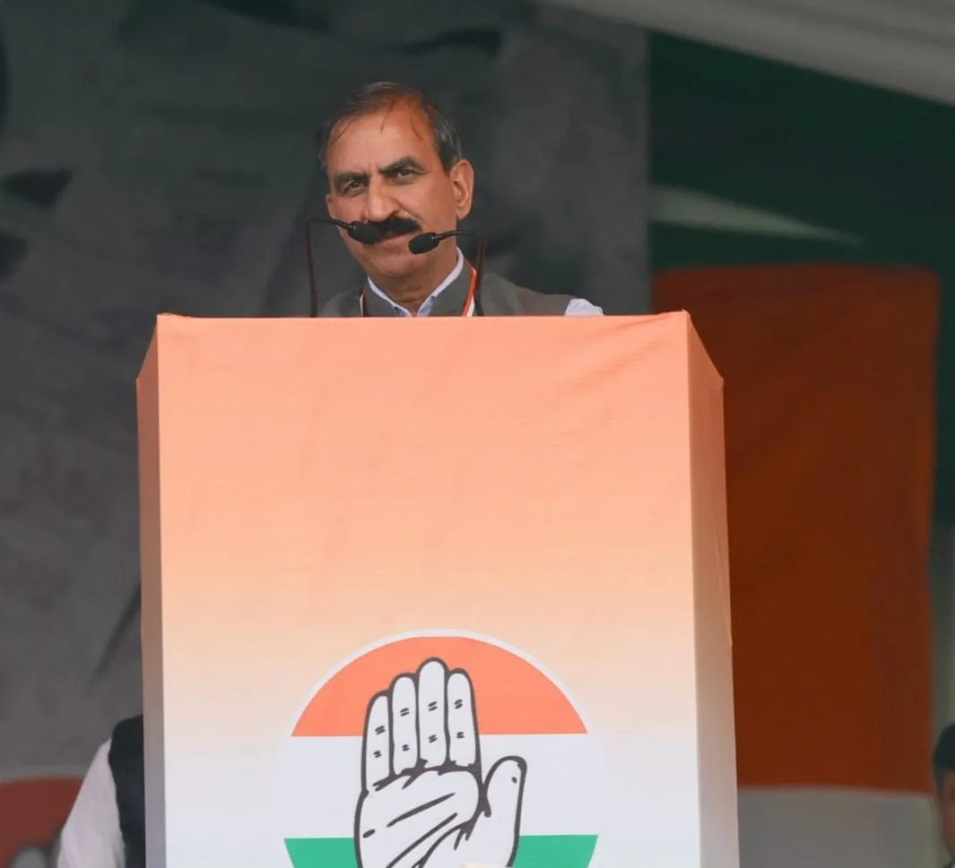CM Sukhvinder Sukhu