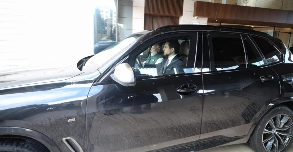 Jordan Crown Prince Drove PM Modi