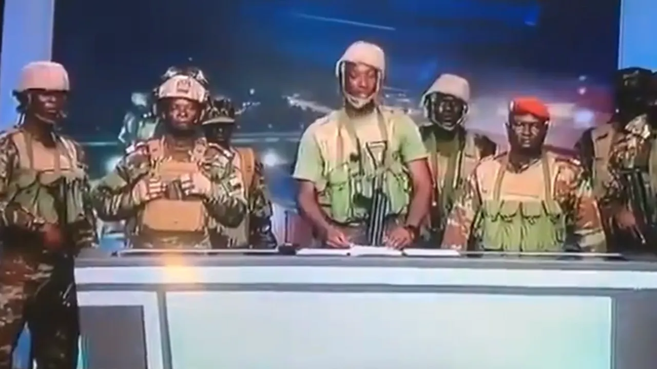 Coup in Benin ( credit S-M)