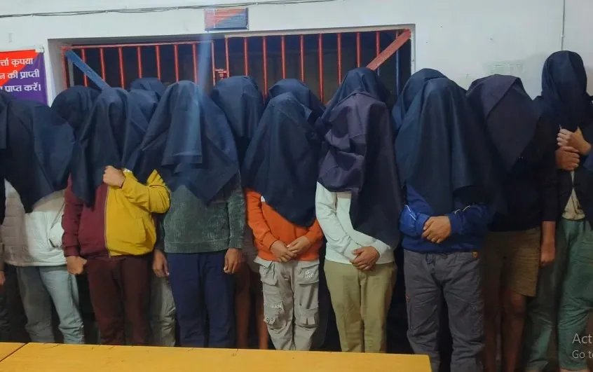Buxar Cyber Fraud Gang Busted (Source: Social Media)