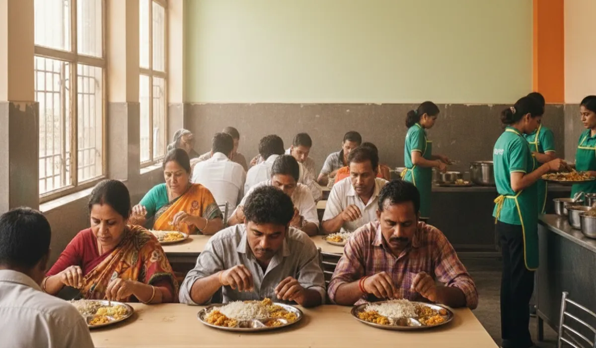 Atal Canteen in Delhi