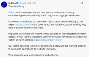 IndiGo New Advisory