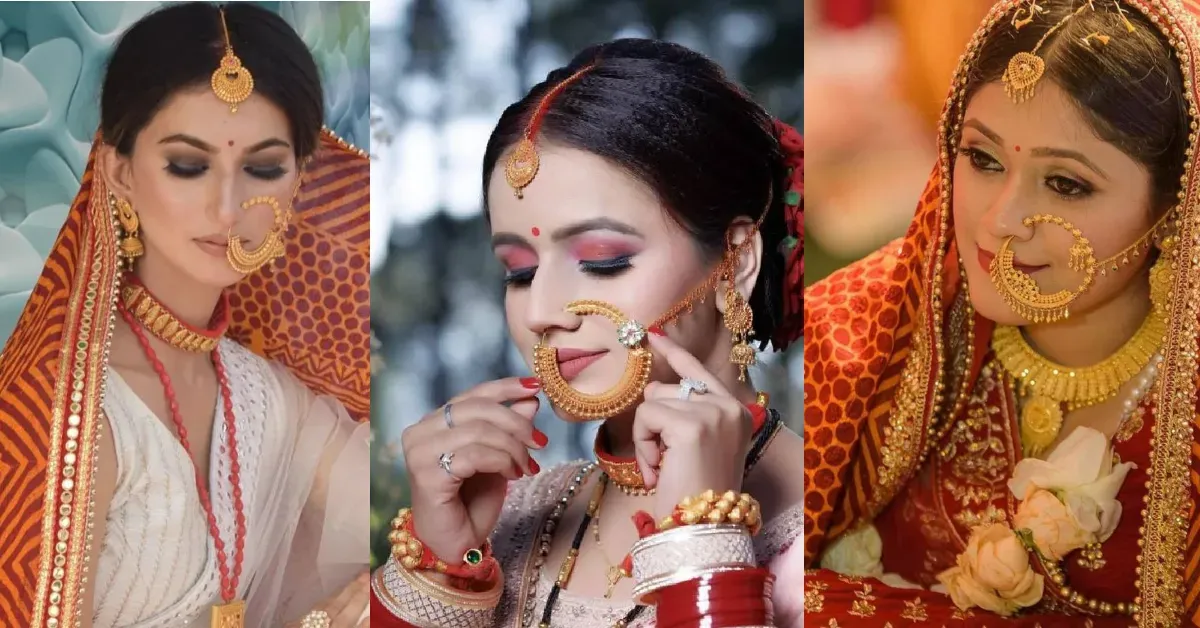 Bridal Gold Nath Designs( Source: Social Media)