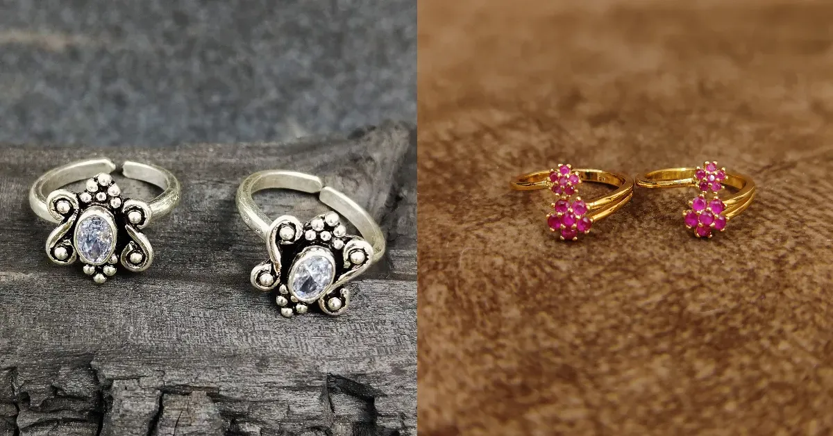 Indian Toe Rings Designs( Source: Social Media)