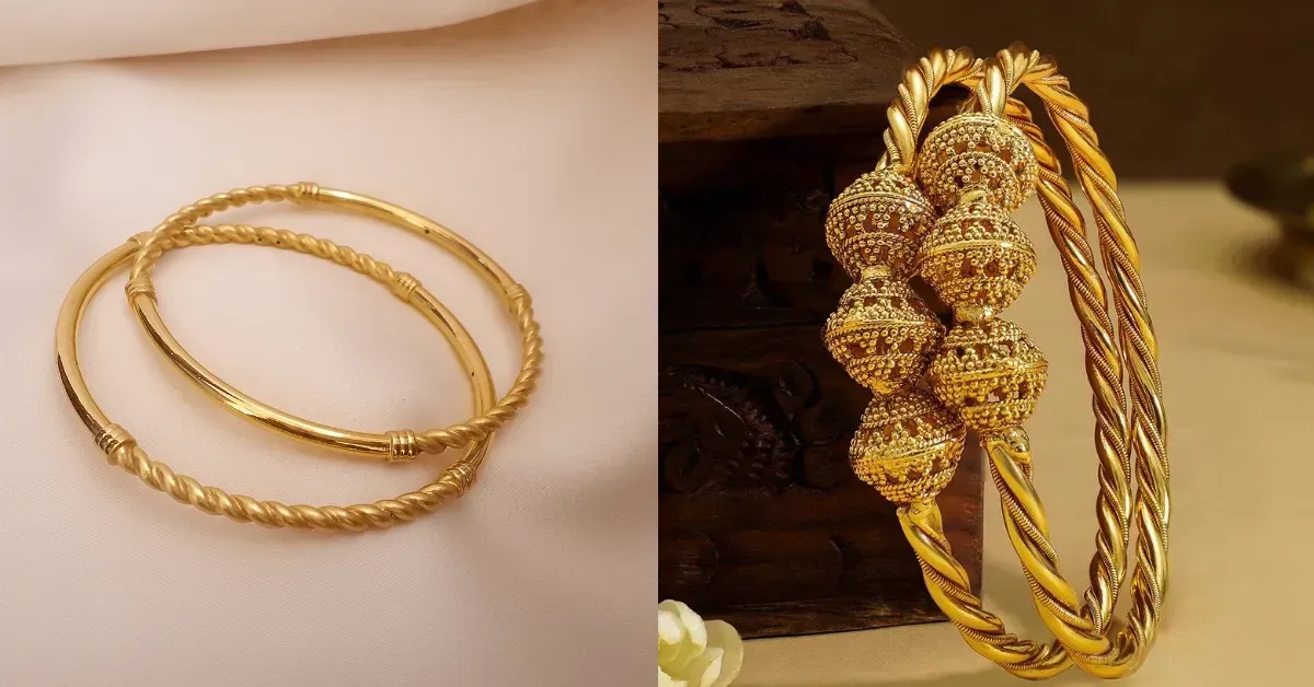 Daily Wear Gold Bangles Design