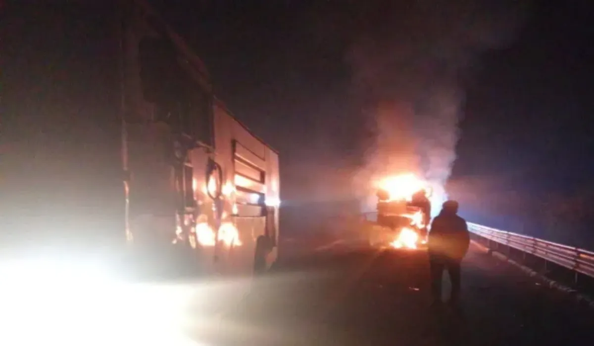 Delhi Mumbai Expressway Accident