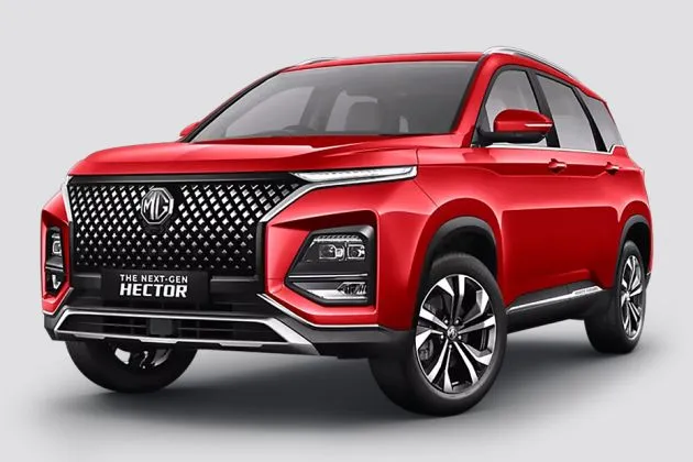 MG Hector Facelift Launched (source: social media)
