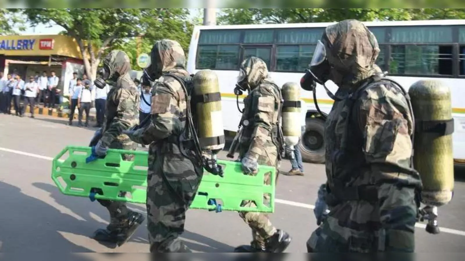 High Level Alert in India ( credit S-M )