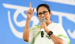 Mamata Banerjee on Durga Angan