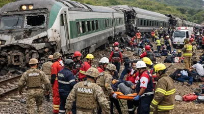 Mexico Train Derailment