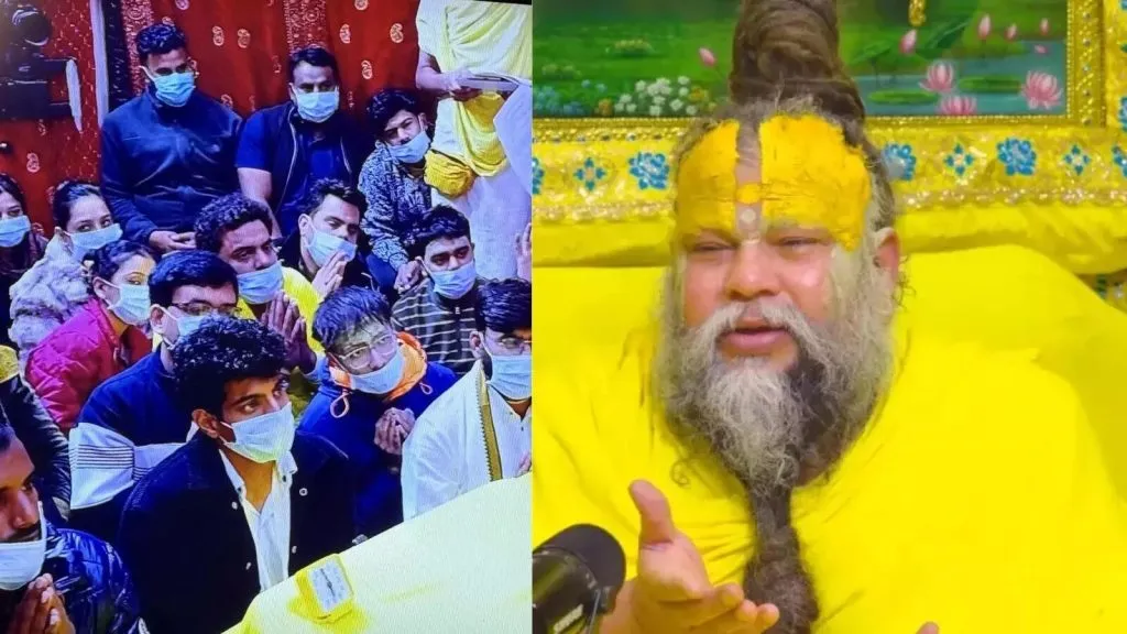 Bollywood Celebrities in Premanand Maharaj Ashram - Source : Social media