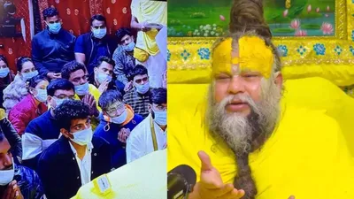 Bollywood Celebrities in Premanand Maharaj Ashram - Source : Social media