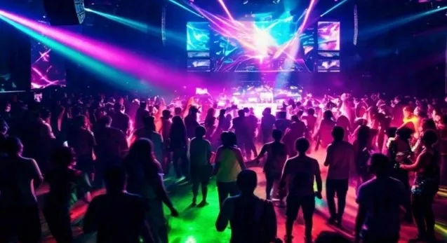 Rave party in Udaipur